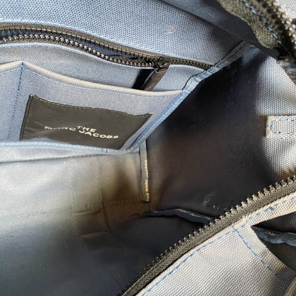 Marc Jacobs The Tote bag  Blue shadow Medium - Picture 10 of 15